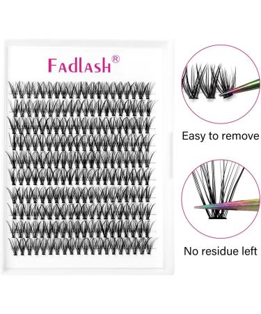 Cluster Lashes Extensions 30D 0.07 C Curl | 200Pcs Mixed Trays | DIY Eyelash Extensions - Buy Online on GoSupps.com