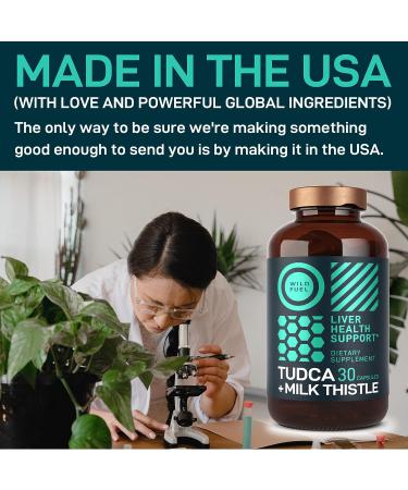 Advanced Tudca Supplement with Milk Thistle Capsules for Liver Health - 30 Capsules - Buy Online on GoSupps.com