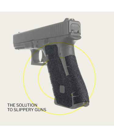 TALON Grips Adhesive Pistol Grip Compatible with Glock 17 22 24 31 34 35 37  Made in The USA Previous Generation Granulate-Black - Buy Online on GoSupps.com