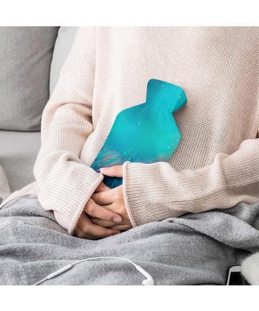 Hot Water Bottle with Lid - Butterfly Landscape Rubber Bag for Pain Relief Cramps & Foot Warmer | Hot and Cold Therapy - Buy Online on GoSupps.com