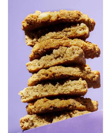 KoRo - Cookie White Choc and macadamia 12 x 50 g - Organic ingredients - Vegan - Gluten free - Practical cookie for on the go - Buy Online on GoSupps.com