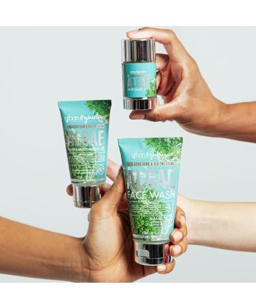 Urban Hydration Sea Acne Gone Algae Oil Free Moisturizing Gel - Fights Acne Reduces Redness & Inflammation for All Skin Types - 2.5 Fl Oz - Buy Online on GoSupps.com