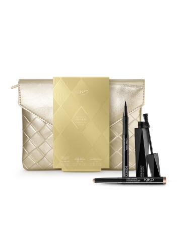 KIKO Milano Holiday Premi re Gorgeous Eyes Gift Set | Eye Gift Set: Eyeliner Long-Lasting Eyeshadow Stick And Volumising Mascara