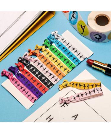 Girls Dance Hair Ties - 20 Piece Set for Dancers, Recitals, and Teams - Buy Online on GoSupps.com