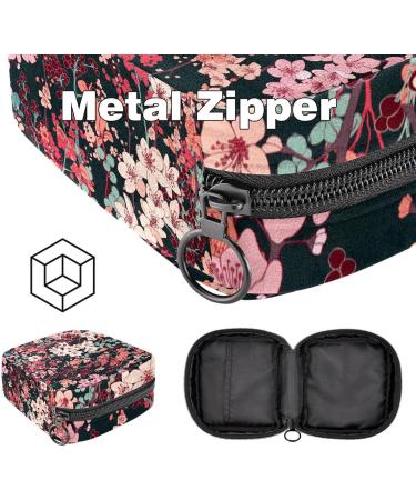 Women's Binding Pocket Flower Pattern Bags | Tampon Storage & Zip Pockets - Multi08 - Buy Online on GoSupps.com