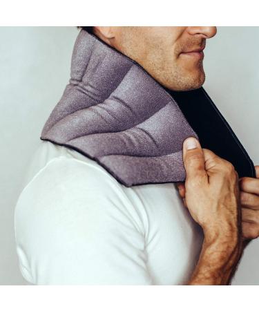 Therma-Stretch Knee Heating Pad - Microwavable Compression Wrap for Arthritis & Joint Pain Relief | Adjustable & Stretchable Therapy - Buy Online on GoSupps.com