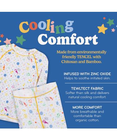 Eczema Pajamas Set for Kids - Wet Wrap Clothes for Itch Relief (Pack of 6) - Buy Online on GoSupps.com