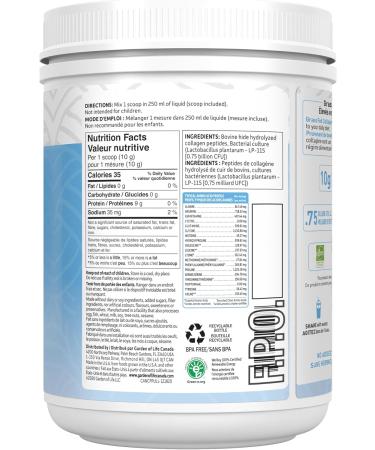 Grass Fed Collagen Peptides | 10g Collagen Per Serving & Dr. Formulated Probiotics Once Daily Women's Collagen + Dr. Formulated Probiotics - Buy Online on GoSupps.com