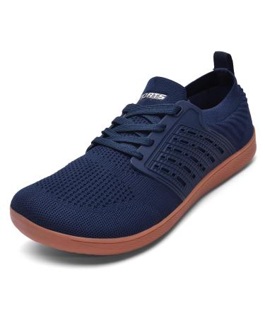 Ashion unisex barefoot shoes women trailla shoes men barefoot shoes wide shoes walking shoe road running shoes 39 EU wide B blue brown