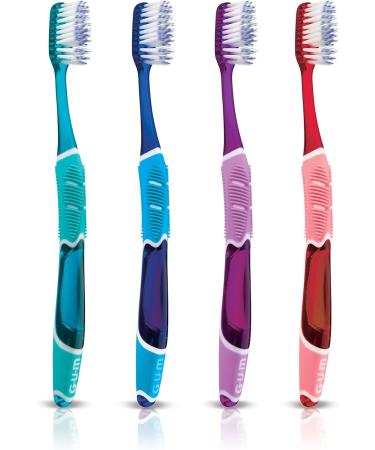 GUM Technique Deep Clean Toothbrush - Soft Bristles for Sensitive Gums - Compact 2ct (6pk) & 12ct - International Shipping Available - Buy Online on GoSupps.com