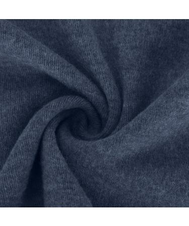 Yck-SAiWed Women's V-Neck Ruched Tunic Long Sleeve Top - Blue XX-Large - Buy Online on GoSupps.com