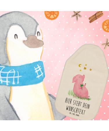 Personalized Warm Bottle of Pig Happiness | Mr. & Mrs. Panda | Custom Gifts & Grain Pillows with Names - Buy Online on GoSupps.com