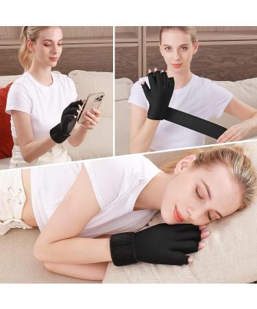 Tolaccea Finger Arthritis Compression Ice Glove for Pain Relief - Adjustable Wrist Strap - Hot & Cold Therapy - Reusable Gel Cold Pack - Small Size - Buy Online on GoSupps.com