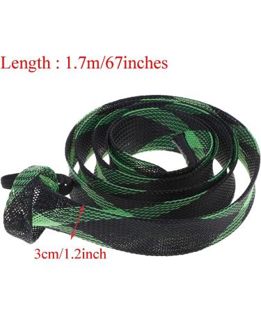 LOCOLO 10 Pieces Fishing Rod Cover Sock with Lanyard - Rod Sleeve for Fly, Casting, Sea Fishing Rods 6'-7 - Buy Online on GoSupps.com
