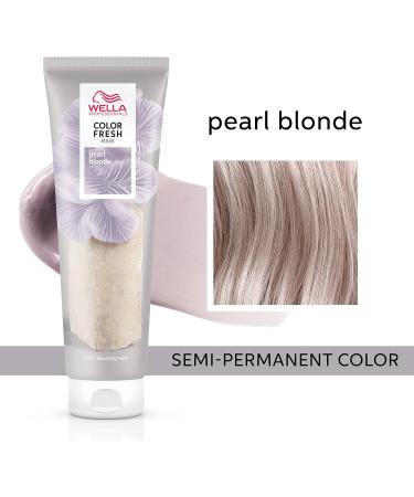 Wella Professionals Color Fresh Mask Temporary Colour Refresh Treatment Semi-Permanent Hair Dye Hair Gloss Treatment for Blonde Hair Pearl Blonde Hair Dye & Invigo Color Brilliance Colour Protection Shampoo & Conditioner - Buy Online on GoSupps.com