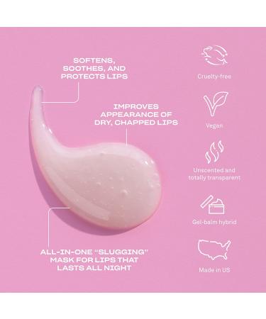 Babe Glow Fragrance-Free Lip Sleeping Mask with Hyaluronic Acid - Cruelty-Free Overnight Lip Treatment for Softer, Moisturized Lips - Buy Online on GoSupps.com