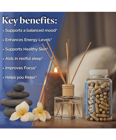 Organic Ashwagandha Capsules with KSM-66, Bioperine & Thyroid Support - 120 Capsules - Buy Online on GoSupps.com