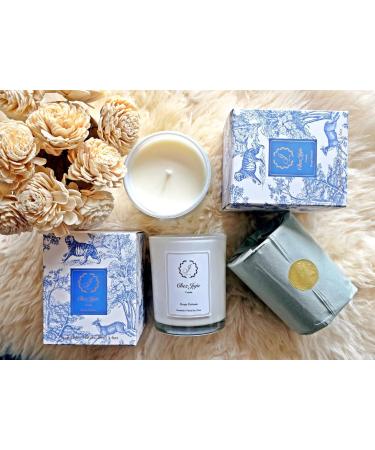 Natural Soy Wax Candle | English Pear Freesia & Amber | Luxurious Vegan Aromatherapy | Handcrafted Eco-Friendly Fragrance | Clean Burning Essential Oil Candle - Buy Online on GoSupps.com