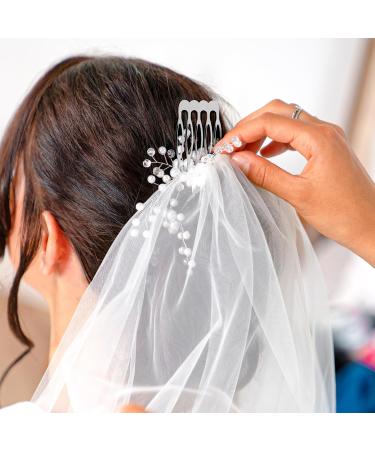 Prasacco 20-Piece Metal Side Combat Hair Feasts - Small Hair Clips & Jewelry for Fine Hair Perfect for Weddings & Special Occasions - Buy Online on GoSupps.com