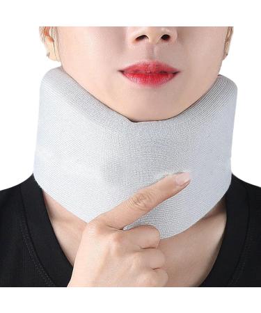 ONLYNERY Soft neck collar sponge neck brace for spinal strain-spine-back-wrap-aligns adjustable neck support for sleeping collar for neck and spine pressure L a