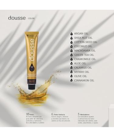 TASSEL DOUSSE Professional hair dye with 12 natural oils - Hair dye for women Natural colours - Colour bath - Secret water muds (N 10) - Buy Online on GoSupps.com