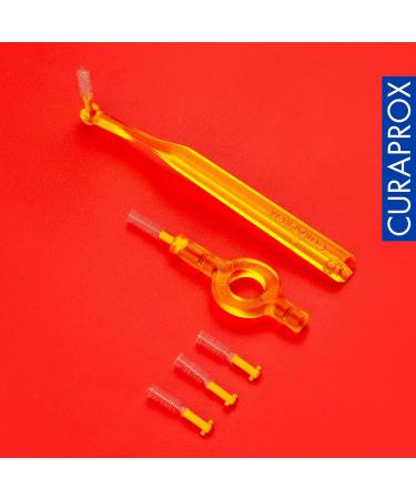 Curaprox Interdental Brush Set CPS 09 Prime Start - 5 Brushes 0.9mm Yellow - Effective Dental Care for Healthy Teeth - Buy Online on GoSupps.com