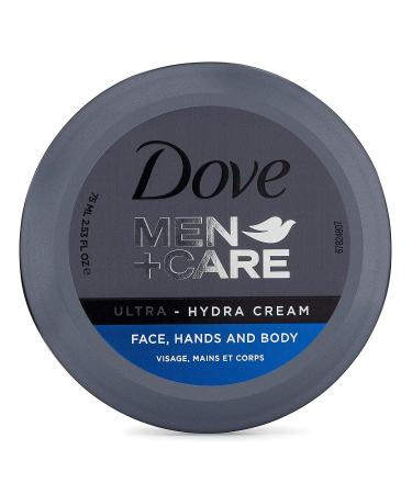 Dove Men+Care Ultra-Hydra Cream - 24 Hour Moisturization - 2.53 Fl Oz (Pack of 2) - Buy Online on GoSupps.com