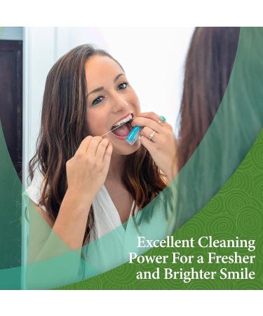 Dental Lace Bamboo Toothbrush Set - 4 Pack of Soft Castor Oil Bristle Brushes - Buy Online on GoSupps.com