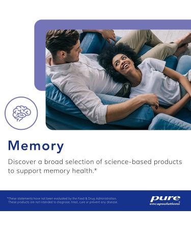Pure Encapsulations Brain Reset 60 Capsules - Supports Concentration, Clarity, and Memory | Helps Reduce Brain Fog - Buy Online on GoSupps.com
