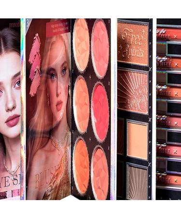 Makeup Book Palette AntiTransfer Powder Barrier 120 G Highlighter Contour Makeup Enchanted Bloom Full Face Makeup MultiPurpose Face Palette For Parties Dates Women Bride - Buy Online on GoSupps.com