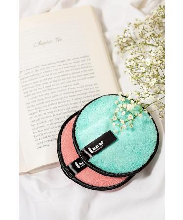 Makeup Remover Pad by Lunar Glow A Sustainable and Eco-friendly Choice. Includes 2 pads - Buy Online on GoSupps.com