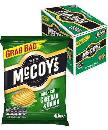 McCoy's Crisps Selection Pick Any 3 Cases of 36x45g for Any Flavours of Your Choosing - Includes 7 Varieties of Crunchy Potato Crisps Perfect for Snacking - Buy Online on GoSupps.com