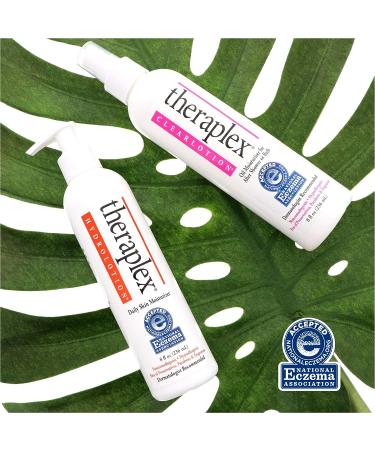 Theraplex Clear Lotion Spray (8 oz) with Natural Jojoba Oil - Noncomedogenic & Hypoallergenic | Dermatologist Recommended | National Eczema Association Seal - Buy Online on GoSupps.com