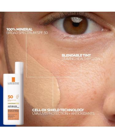 La Roche-Posay Anthelios Sunscreen SPF 40 Ultra-Light Fluid Broad Spectrum SPF 40 Face Sunscreen with Titanium Dioxide Mineral Lightweight & Fast-Absorbing Oil-Free Matte Finish Tinted with UV Pro Sport Sunscreen - Buy Online on GoSupps.com