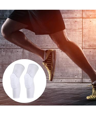 Vocoste Knee Brace for Men & Women - 2 Pack Knee Support for Meniscus Tear Arthritis & Joint Pain | Ideal for Running & Sports | White L - Buy Online on GoSupps.com