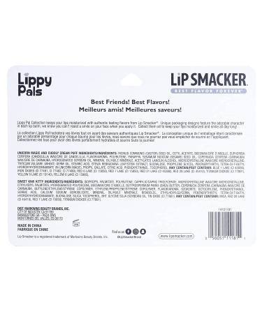 Buy Lip Smacker Lippy Pals 3 Pack Lip Kit - Fox, Bunny & Llama Unicorn Flavors - Buy Online on GoSupps.com