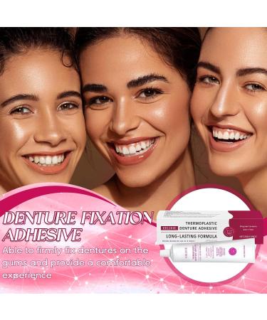 Meemion Dental prostheses adhesive gel thermoplastic dentures adhesive dental prostheses glue dental prostheses adhesive adhesive cream for dental prostheses thermoplastic dental prostheses adhesive 1 piece - Buy Online on GoSupps.com