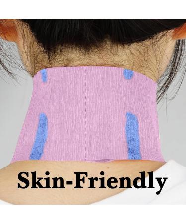 Buy Pink Barber Neck Stripes - 5 Rolls of 500 Disposable & Flexible Paper Strips for Hairdressing Salons | Water-Repellent & Self-Adhesive Accessories - Buy Online on GoSupps.com