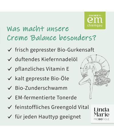  Linda Marie PROBIOTIQUE Pure Life Natural Cosmetics Set | Cleansing Gel Exfoliating Scrub and Balance Cream | Certified Organic Natural Cosmetics | Vegan and Microplastic-Free - Buy Online on GoSupps.com