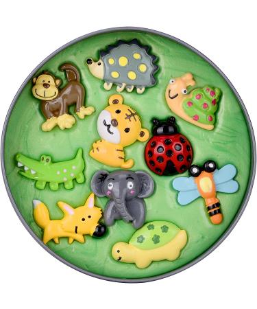 Green as Grass Putty Therapy for Kids with Charms | Medium Resistance for Fine Motor Skills | Occupational Therapist Recommended - Buy Online on GoSupps.com