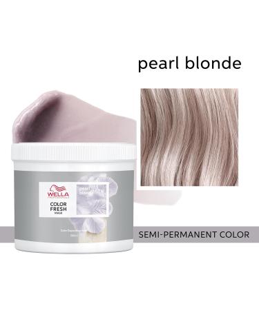 Wella Professionals Color Fresh Mask Temporary Colour Refresh Treatment Semi-Permanent Hair Dye Hair Gloss Treatment for Blonde Hair Pearl Blonde Hair Dye & Invigo Color Brilliance Colour Protection Shampoo & Conditioner 1l - Buy Online on GoSupps.com