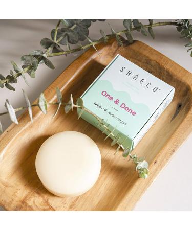 Buy Shampoo Bar One & Done for All Hair Types - Argan Oil - 4oz | Eco-Friendly Vegan & Zero Waste - Buy Online on GoSupps.com