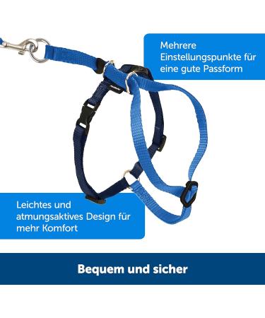 PetSafe Easy Walk Cat Harness - Size S Red | Elastic Bungee Leash for Comfortable Cat Walking | International Shipping Available - Buy Online on GoSupps.com