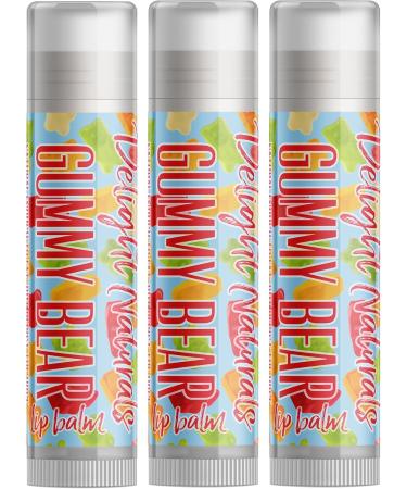 Buy Gummy Bear Lip Balm - Set of Three | Nourishing & Fun | International Shipping Available - Buy Online on GoSupps.com