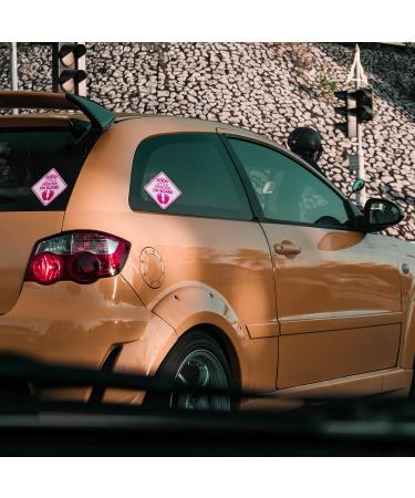 Savita 2pcs Baby Bumper Sticker - Little Princess on Board Car Sign - Pink Baby Car Safety Warning for Various Vehicles - Buy Online on GoSupps.com