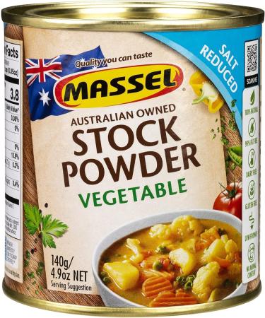  Massel Massel Reduced Vegetable Salt Powder Pot 3 x 140g - Buy Online on GoSupps.com