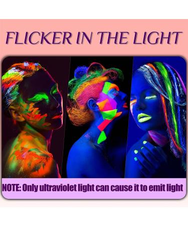 Temporary Glow in the Dark Hair Dye - Perfect for Christmas, Birthdays, and Music Festivals - 55% More Coverage Than Hair Chalk - Ideal Gift for Girls and Boys - Buy Online on GoSupps.com