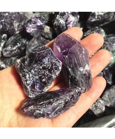 Amethyst Rough Stone 5pcs raw Quartz Amethyst Stone Tumbled Rough Stone Natural Quartz Crystals Energy Stone for Healing - Buy Online on GoSupps.com