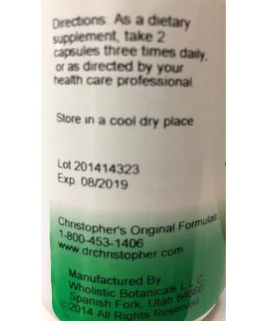 CHRISTOPHER'S ORIGINAL FORMULAS Instead Stop-Ache 100C 100 CAPS - Buy Online on GoSupps.com