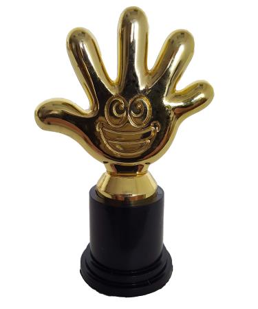 Dondor Plastic Gold Trophy Awards - Bulk Trophy Awards! HIGH FIVE